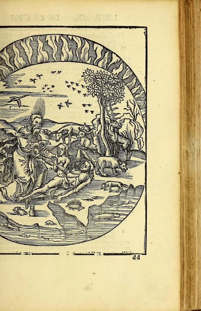 An illustration from Margarita philosophica, 1504, leaf 427