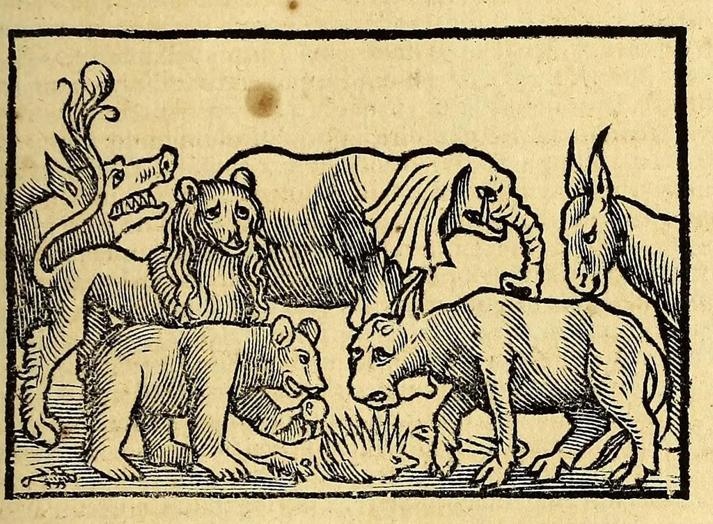 An illustration from Margarita philosophica, 1504, leaf 465