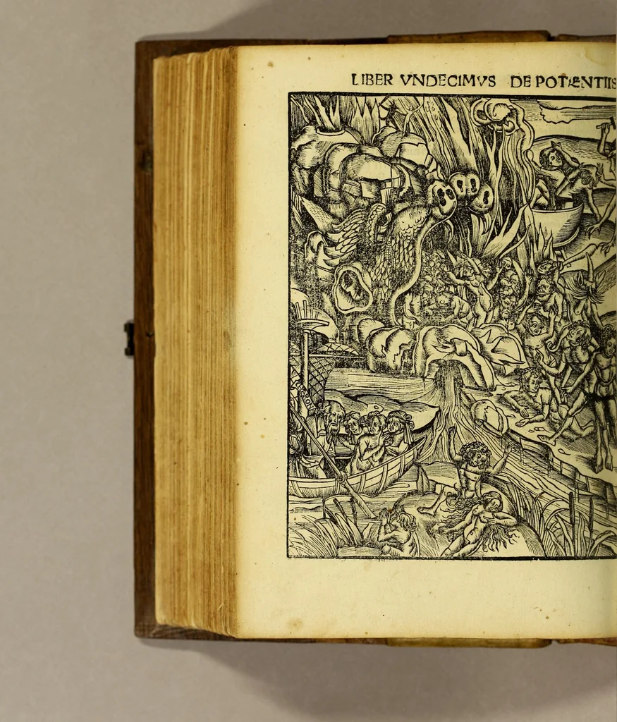An illustration from Margarita philosophica, 1504, leaf 564