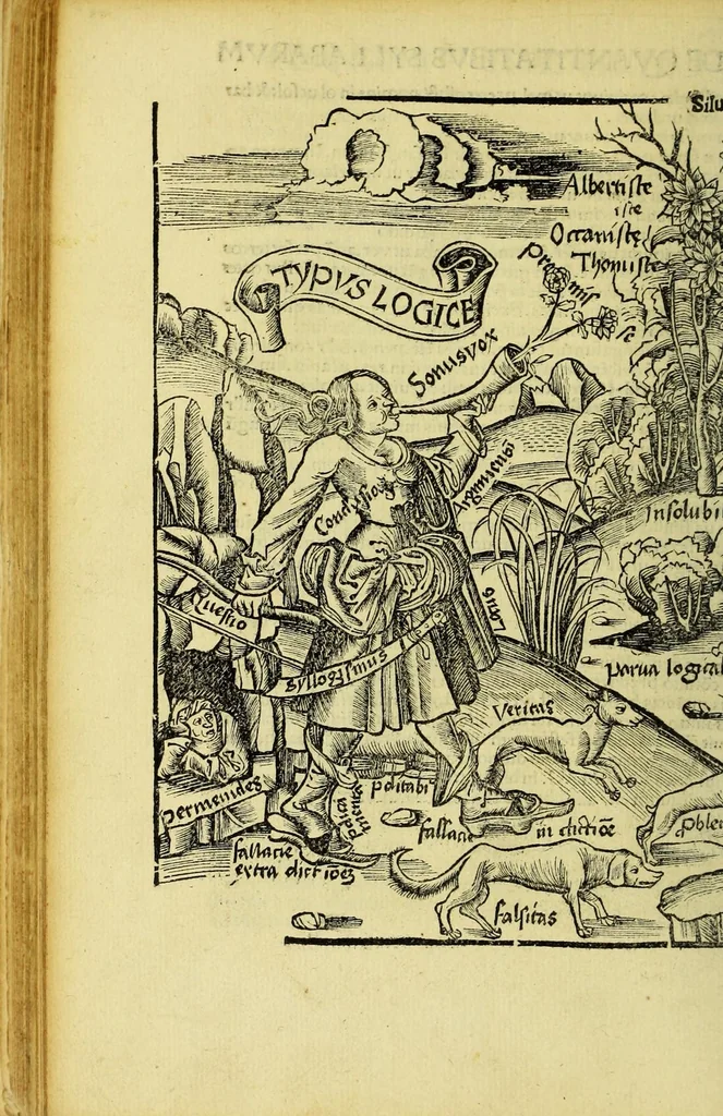 An illustration from Margarita philosophica, 1504, leaf 84