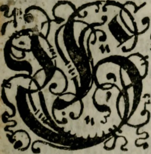 An illustration from Mariae höchst-wunderbarliche und ohne alle Sünden-Mackl gnaden-reich beschehene Empfängnuss : in hunderterley Sinn-Bildern vorgestellet, mit minder ... durch gleich-lauffende Vers deutlich erkläret : anbey mit einer anmüthigen Melodey versehen .., 1712, leaf 18