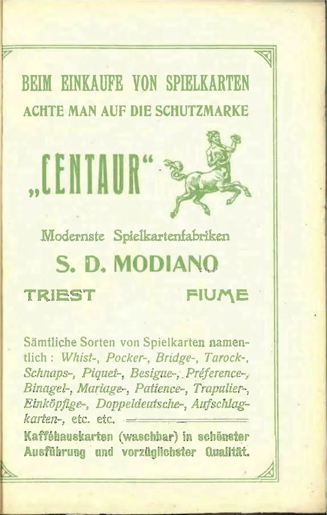 An illustration from Das beliebte Mariagespiel und das vornehme Ecarté, 1920, leaf 34