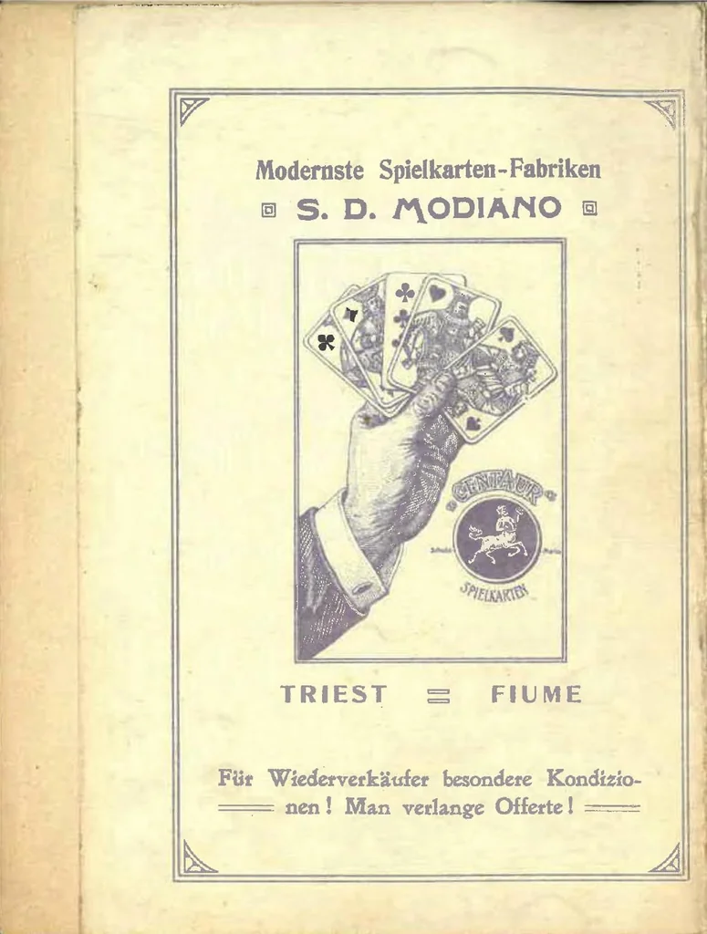 An illustration from Das beliebte Mariagespiel und das vornehme Ecarté, 1920, leaf 35