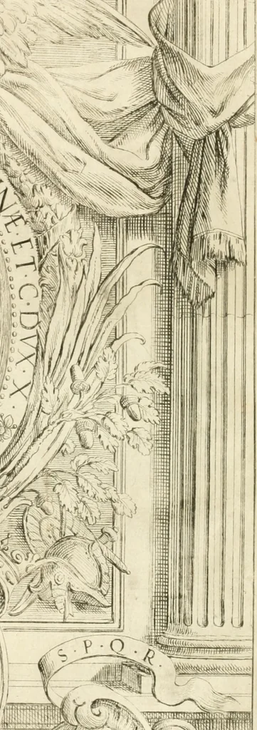 An illustration from Maria Vergine coronata : descrizione, e dichiarazione della diuota solennità fatta in Reggio li 13. maggio 1674, 1675, leaf 11