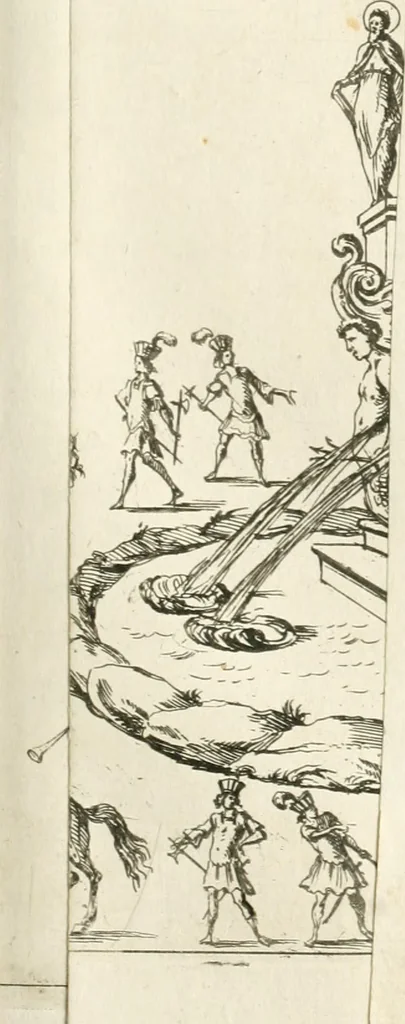 An illustration from Maria Vergine coronata : descrizione, e dichiarazione della diuota solennità fatta in Reggio li 13. maggio 1674, 1675, leaf 112