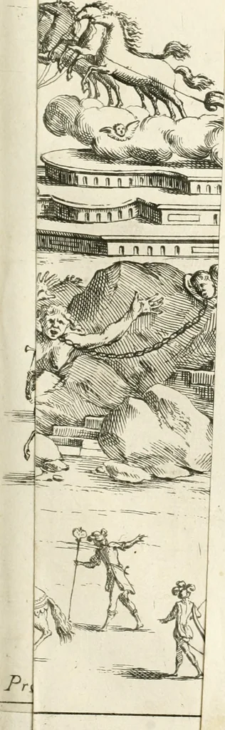 An illustration from Maria Vergine coronata : descrizione, e dichiarazione della diuota solennità fatta in Reggio li 13. maggio 1674, 1675, leaf 128