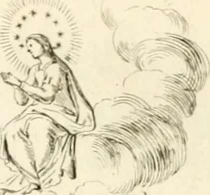 An illustration from Maria Vergine coronata : descrizione, e dichiarazione della diuota solennità fatta in Reggio li 13. maggio 1674, 1675, leaf 55