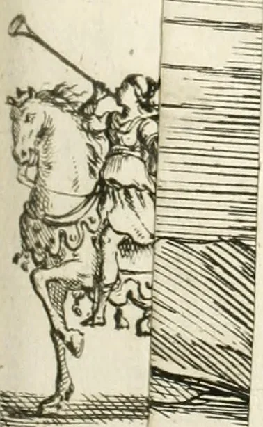 An illustration from Maria Vergine coronata : descrizione, e dichiarazione della diuota solennità fatta in Reggio li 13. maggio 1674, 1675, leaf 96