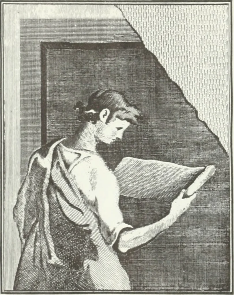 An illustration from Francisci Marii Grapaldi De partibvs aedivm libellvs cvm additamentis emendatissimvs, 1501, leaf 1
