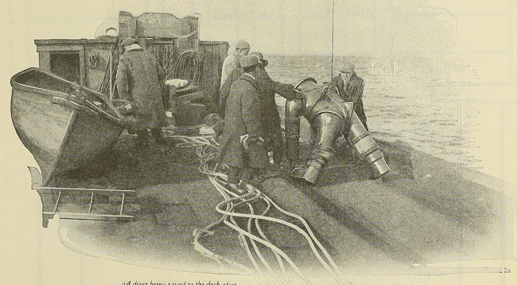 An illustration from Marine engineering, 1920, leaf 519