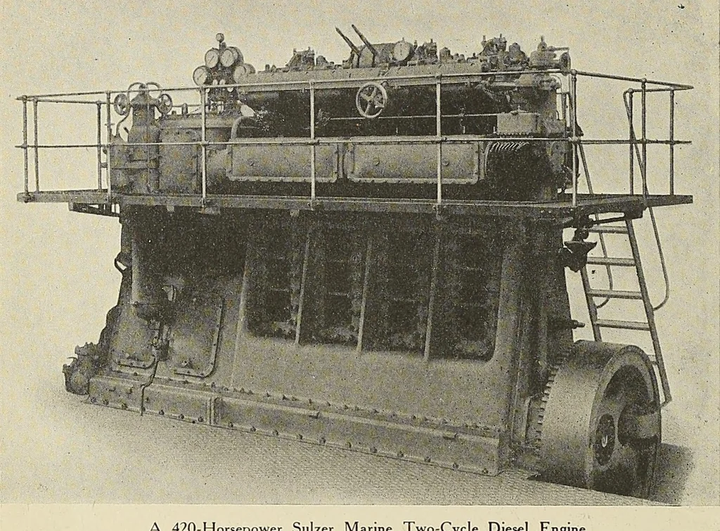 An illustration from Marine engineering, 1920, leaf 64