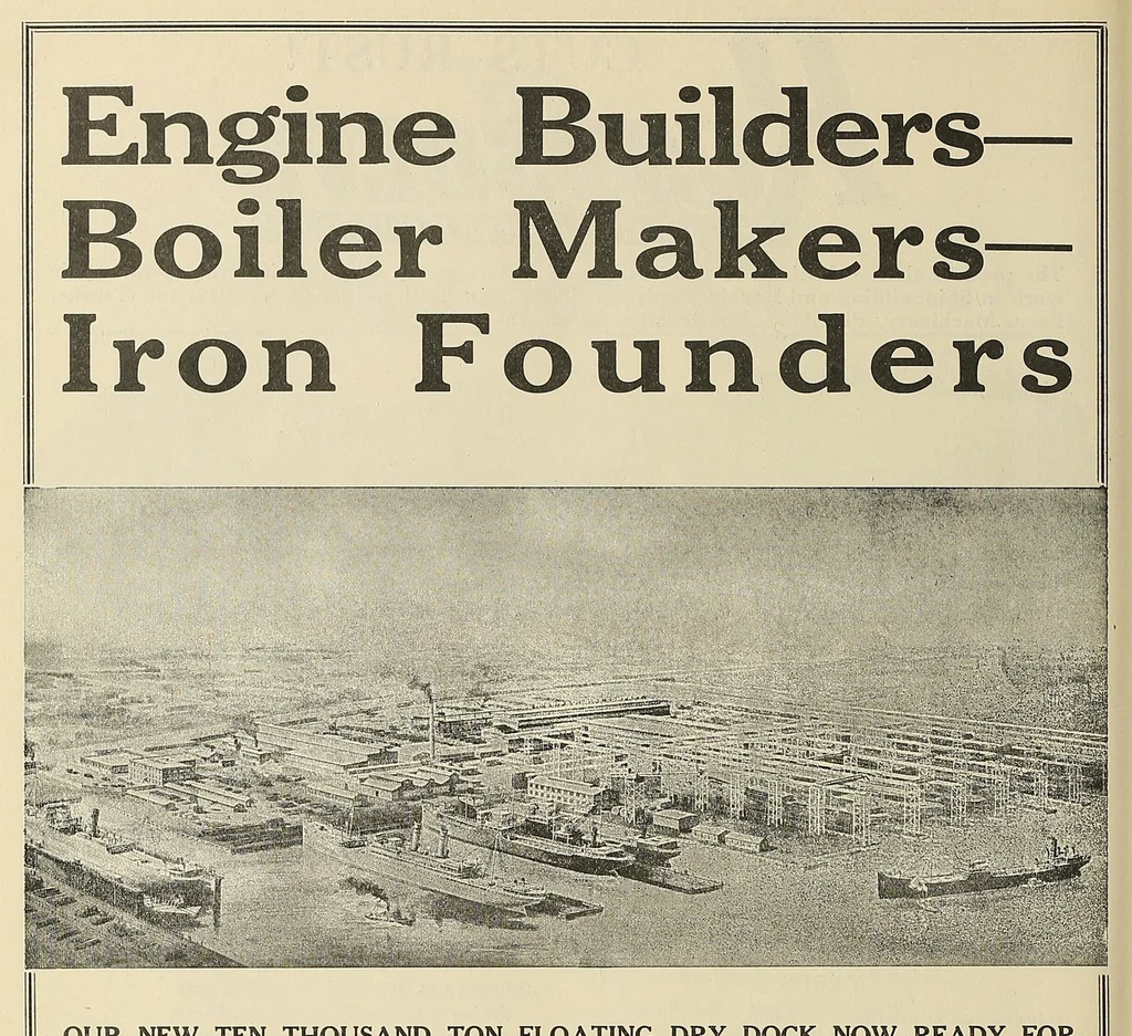 An illustration from Marine engineering & shipping age, 1921, leaf 30