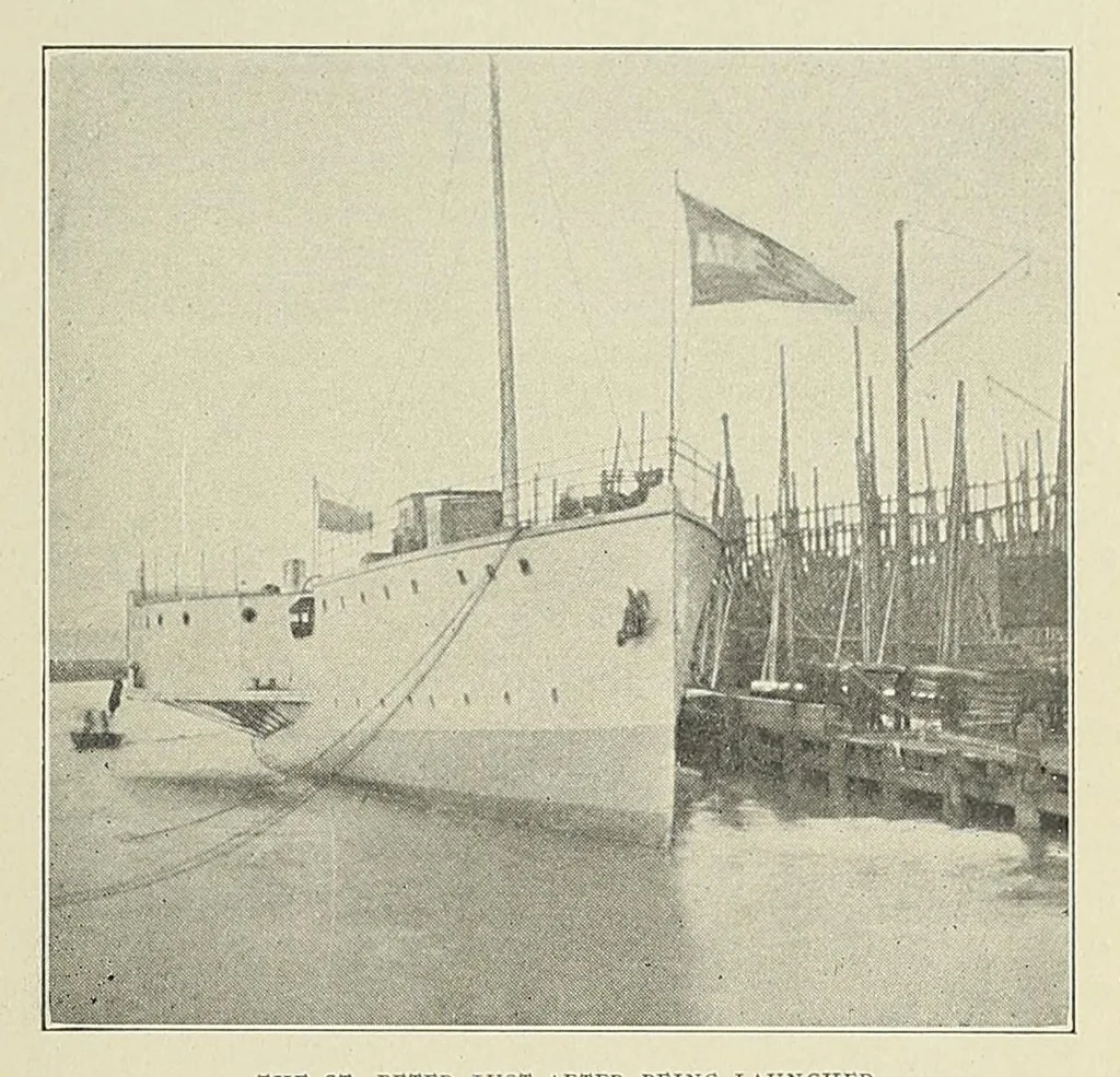 An illustration from Marine engineering, 1897, leaf 291