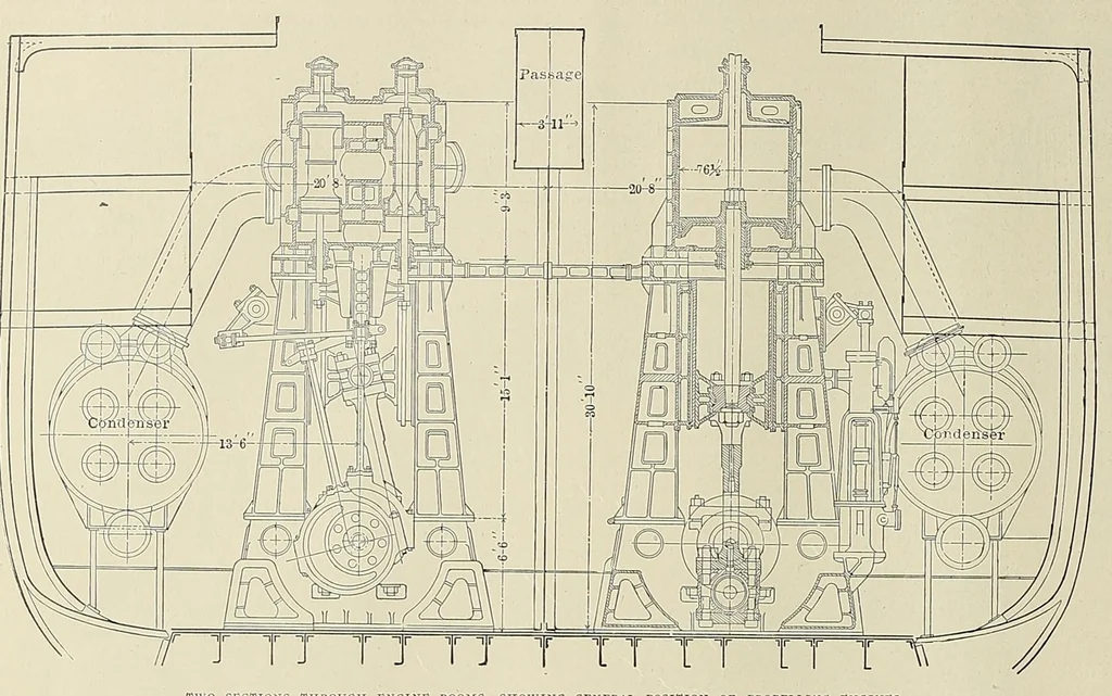 An illustration from Marine engineering, 1897, leaf 354