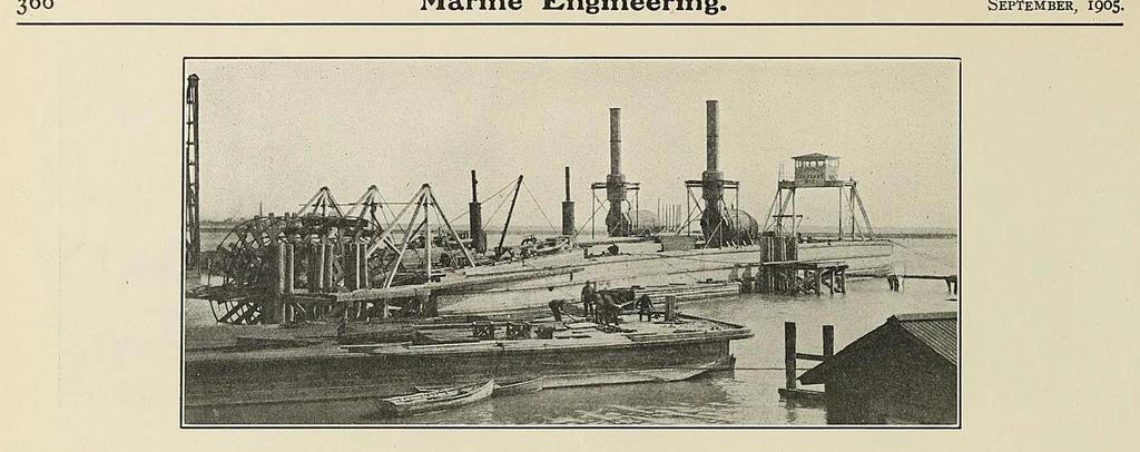An illustration from Marine engineering, 1897, leaf 378