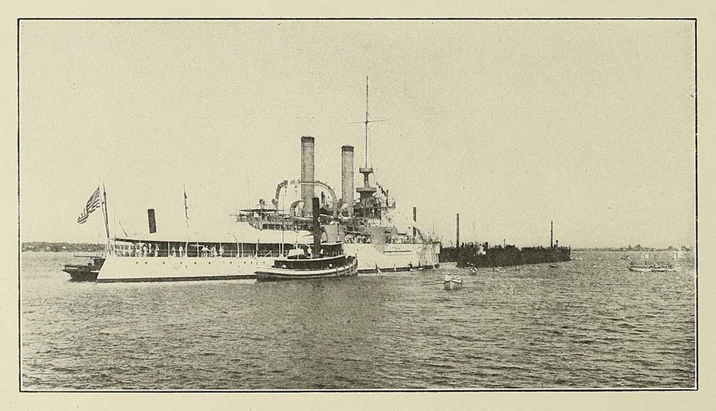 An illustration from Marine engineering, 1897, leaf 414