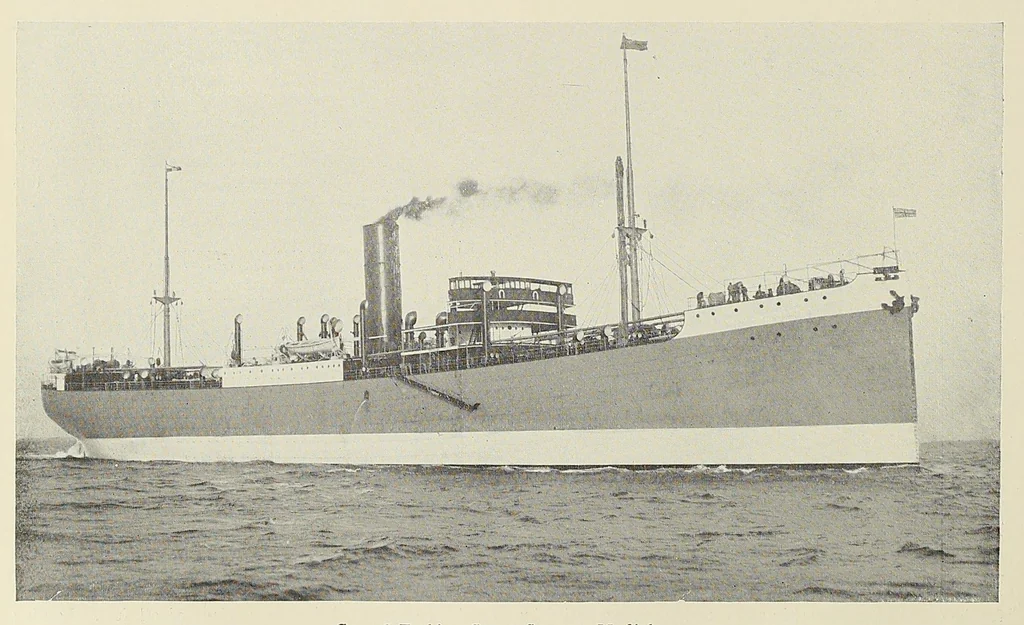 An illustration from Marine engineering & shipping age, 1921, leaf 650