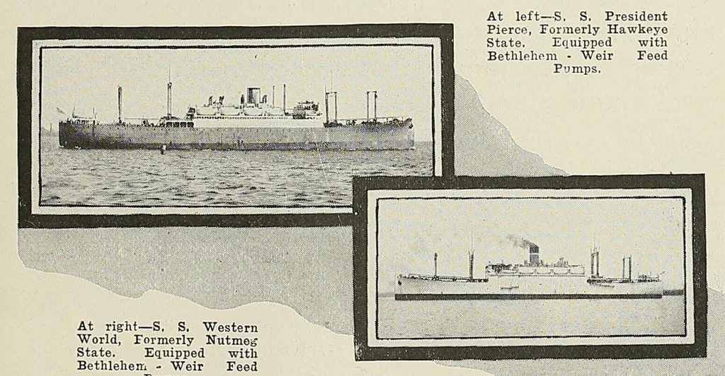 An illustration from Marine engineering & shipping age, 1921, leaf 851