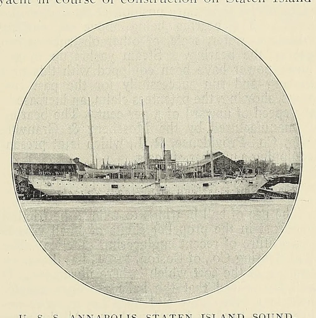 An illustration from Marine engineering, 1897, leaf 121