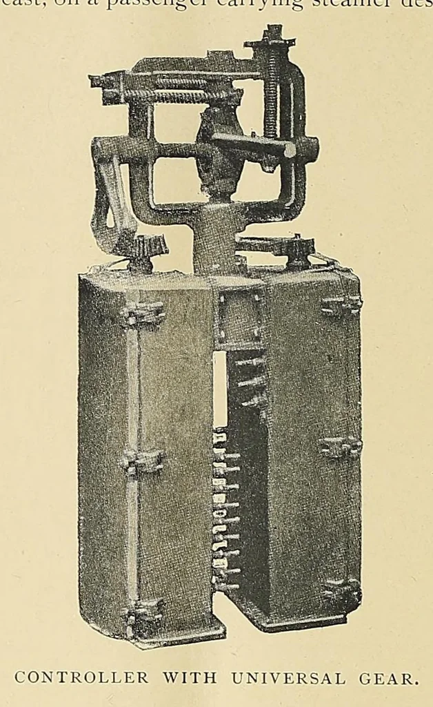 An illustration from Marine engineering, 1897, leaf 206