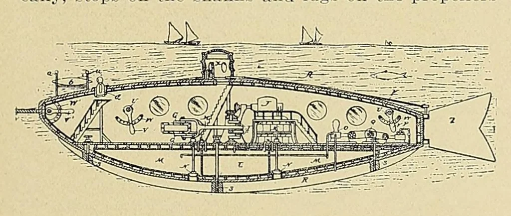 An illustration from Marine engineering, 1897, leaf 409