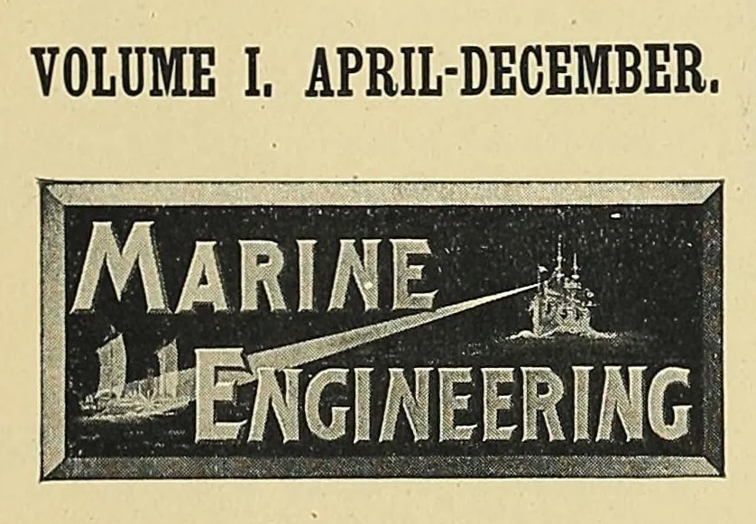 An illustration from Marine engineering, 1897, leaf 45