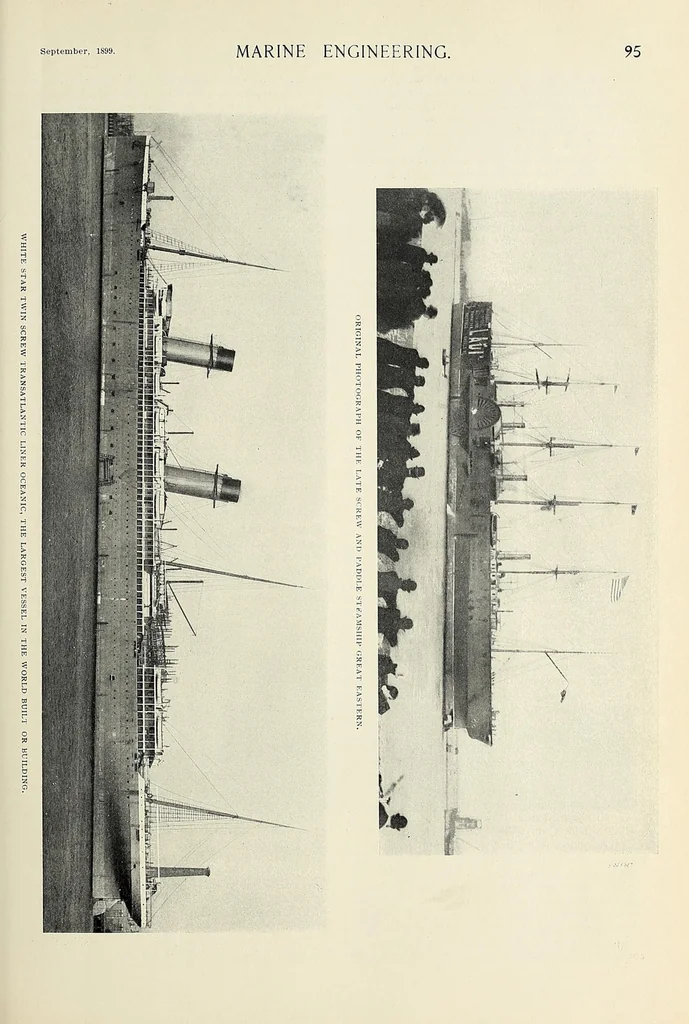 An illustration from Marine engineering, 1897, leaf 103