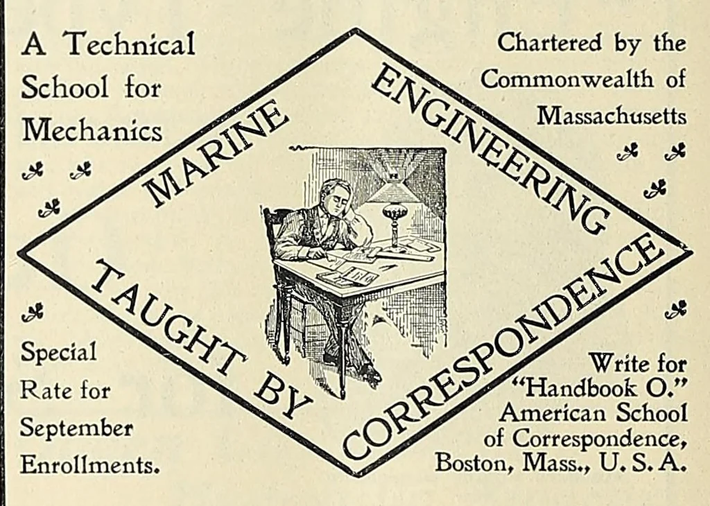 An illustration from Marine engineering, 1897, leaf 352