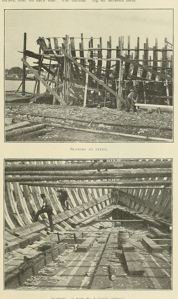 An illustration from Marine engineering, 1897, leaf 419