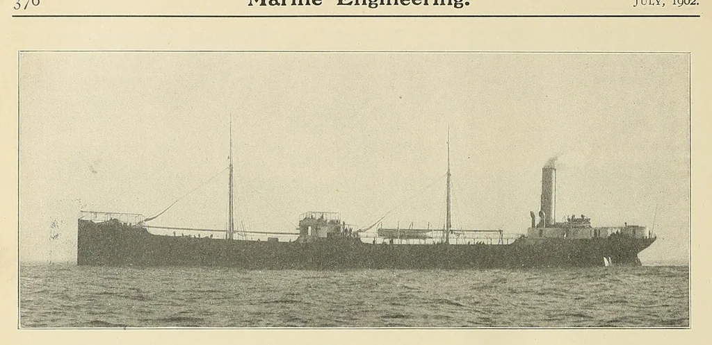 An illustration from Marine engineering, 1897, leaf 396