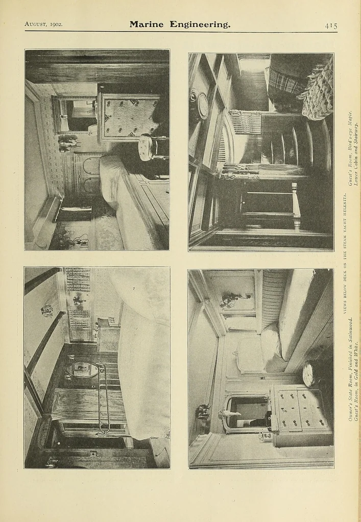 An illustration from Marine engineering, 1897, leaf 435