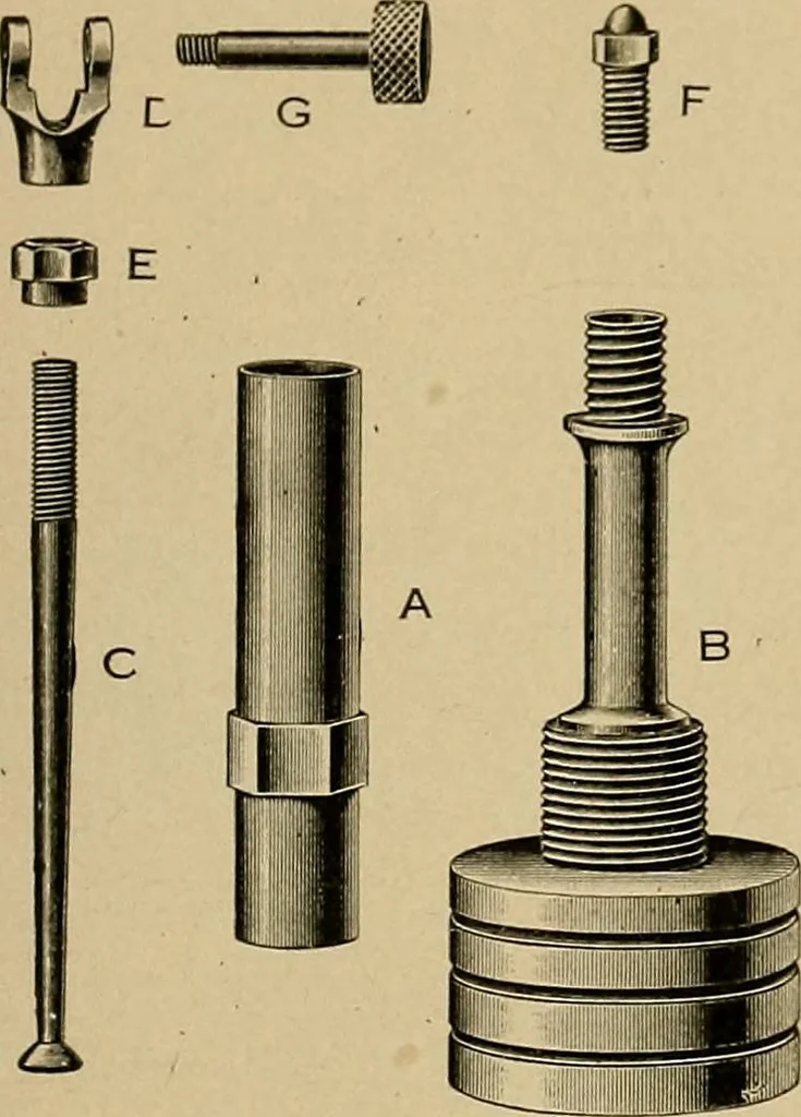 An illustration from Marine engine indicating; a complete treatise on the indicator and indicator diagrams as applied to marine engines, 1910, leaf 12