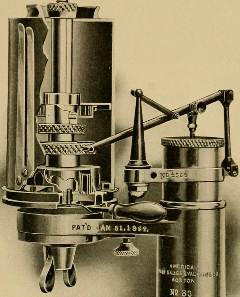 An illustration from Marine engine indicating; a complete treatise on the indicator and indicator diagrams as applied to marine engines, 1910, leaf 14
