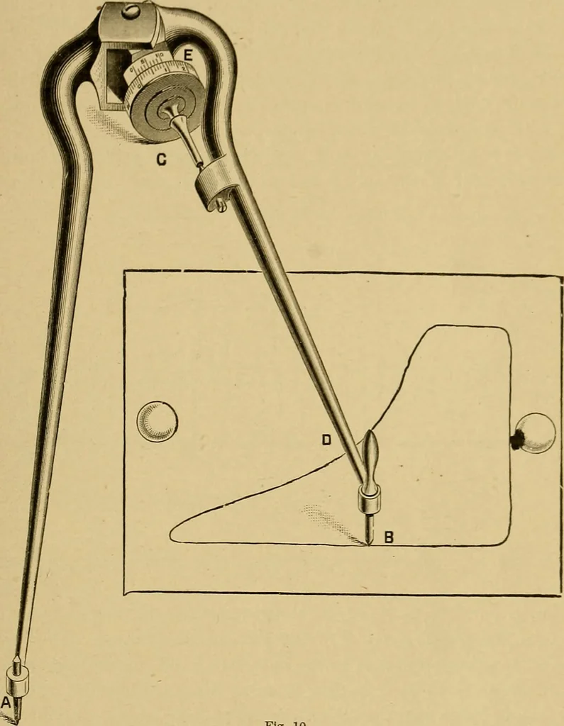 An illustration from Marine engine indicating; a complete treatise on the indicator and indicator diagrams as applied to marine engines, 1910, leaf 26