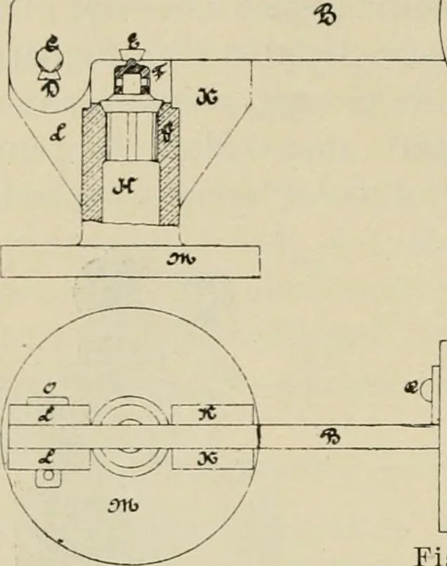 An illustration from Marine engines; problems, notes and sketches. Additional to the text-book used in the instruction of naval cadets of the second class, United States Naval Academy, 1899, leaf 31