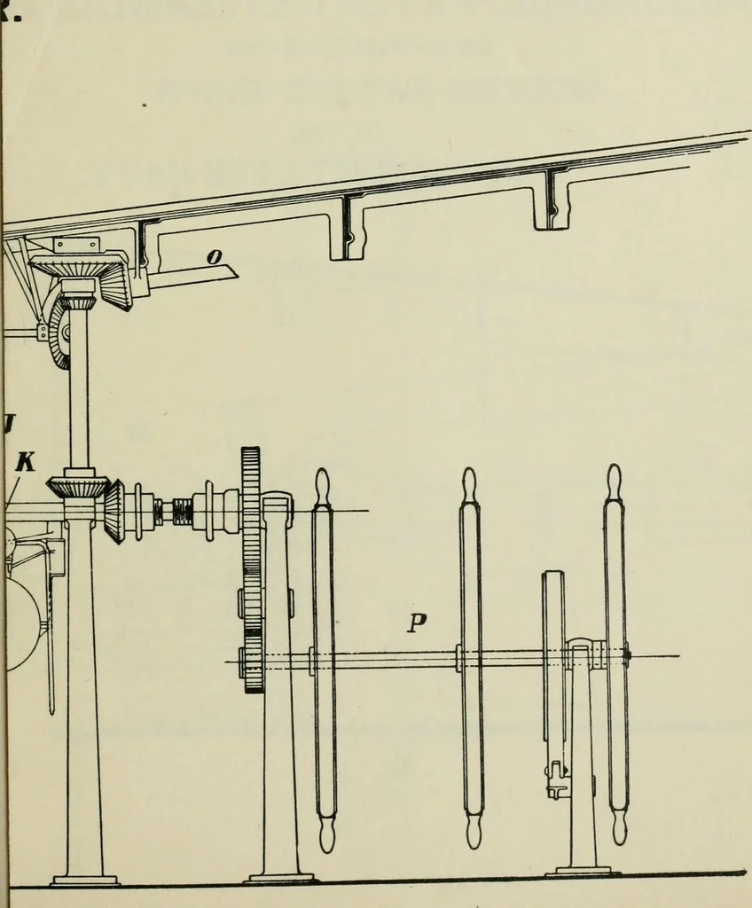 An illustration from Marine engines; problems, notes and sketches. Additional to the text-book used in the instruction of naval cadets of the second class, United States Naval Academy, 1899, leaf 90