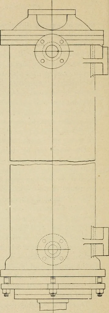 An illustration from Marine engines; problems, notes and sketches. Additional to the text-book used in the instruction of naval cadets of the second class, United States Naval Academy, 1899, leaf 93