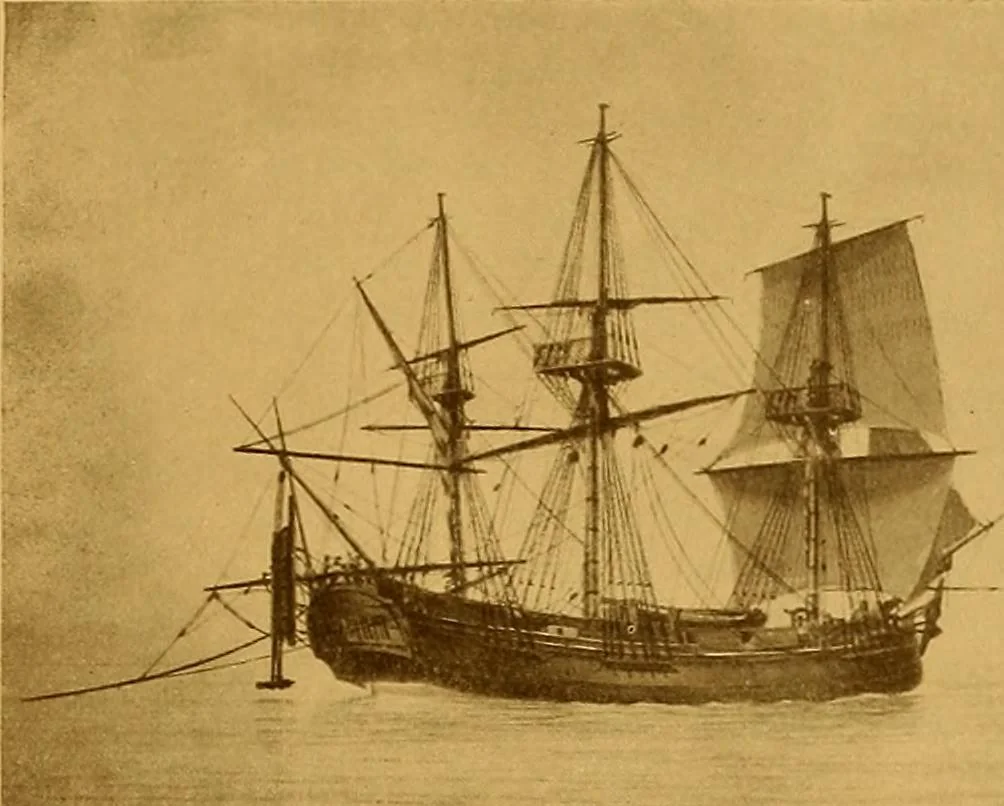 An illustration from The Marine room of the Peabody Museum of Salem, 1921, leaf 106