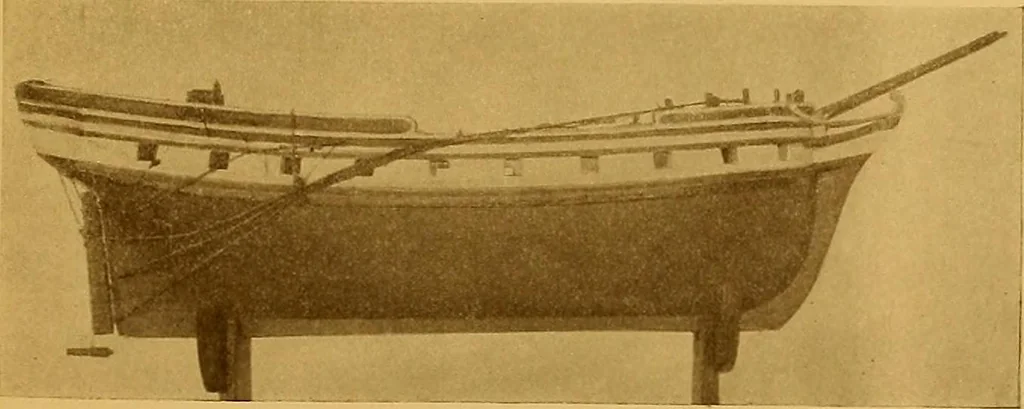 An illustration from The Marine room of the Peabody Museum of Salem, 1921, leaf 106