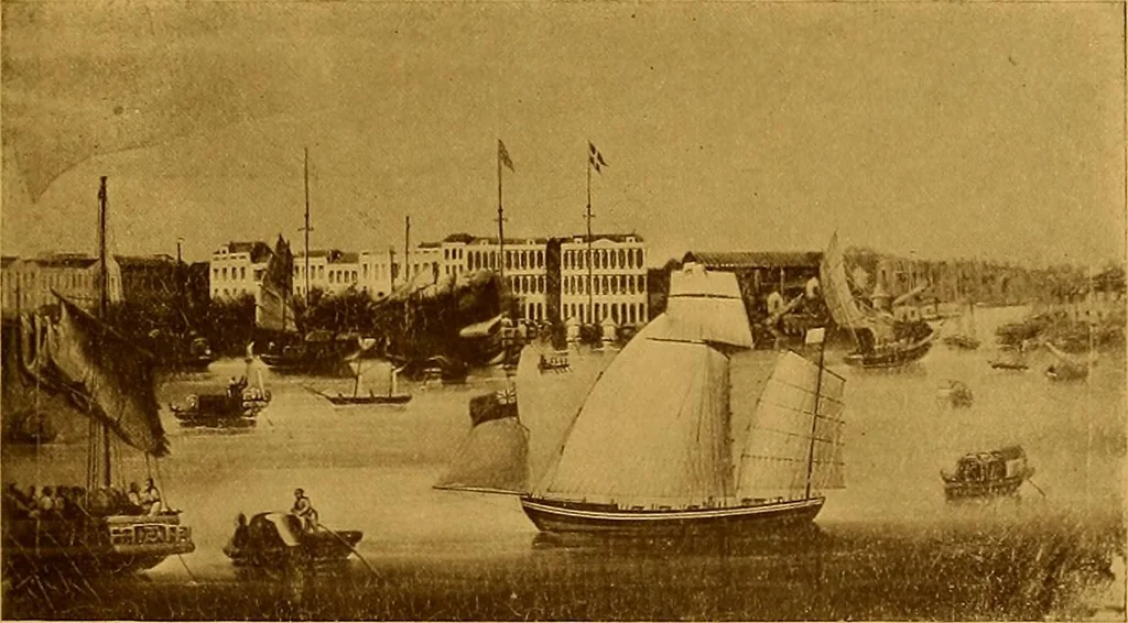 An illustration from The Marine room of the Peabody Museum of Salem, 1921, leaf 134
