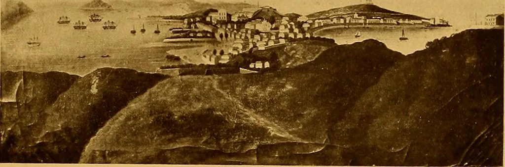 An illustration from The Marine room of the Peabody Museum of Salem, 1921, leaf 142