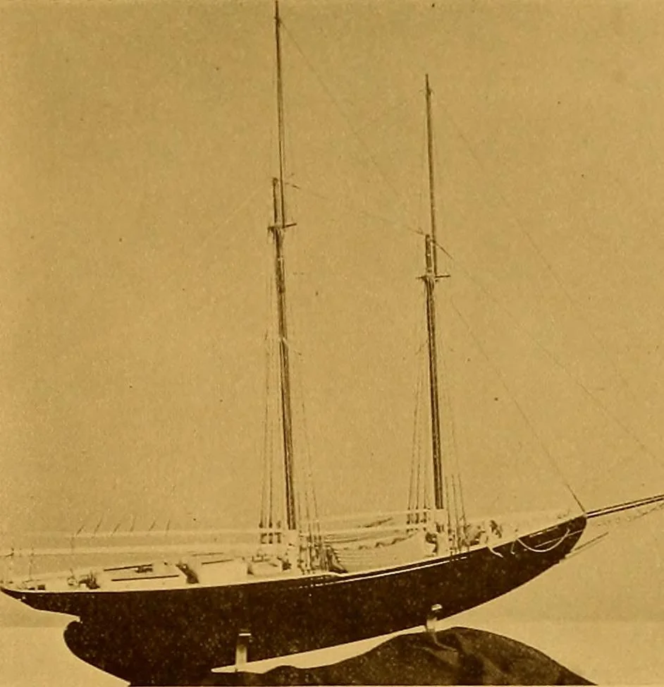 An illustration from The Marine room of the Peabody Museum of Salem, 1921, leaf 146