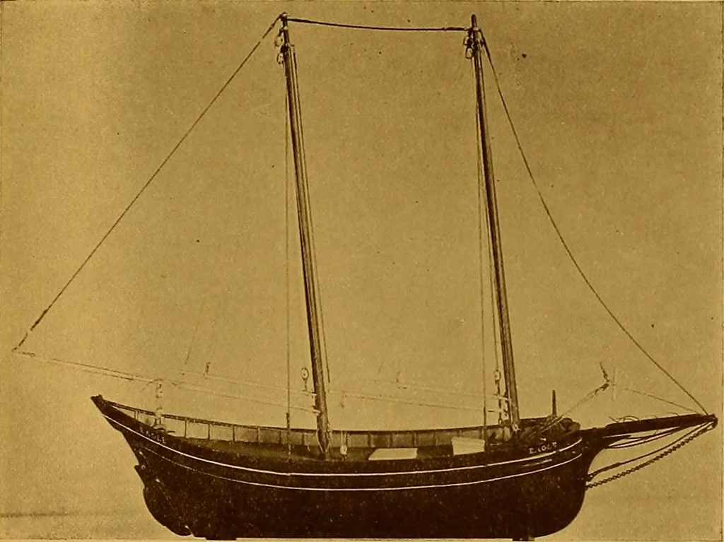 An illustration from The Marine room of the Peabody Museum of Salem, 1921, leaf 146