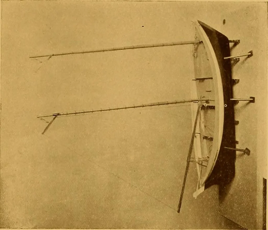 An illustration from The Marine room of the Peabody Museum of Salem, 1921, leaf 158