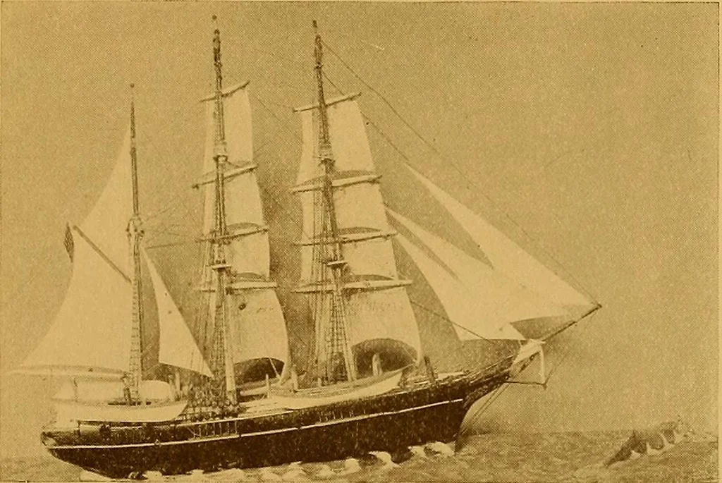 An illustration from The Marine room of the Peabody Museum of Salem, 1921, leaf 162