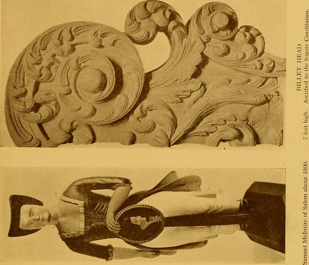 An illustration from The Marine room of the Peabody Museum of Salem, 1921, leaf 236