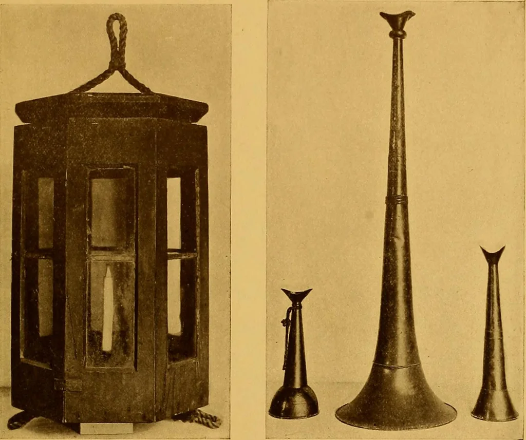An illustration from The Marine room of the Peabody Museum of Salem, 1921, leaf 250