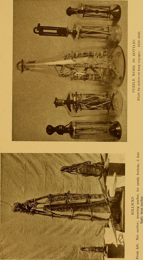 An illustration from The Marine room of the Peabody Museum of Salem, 1921, leaf 254