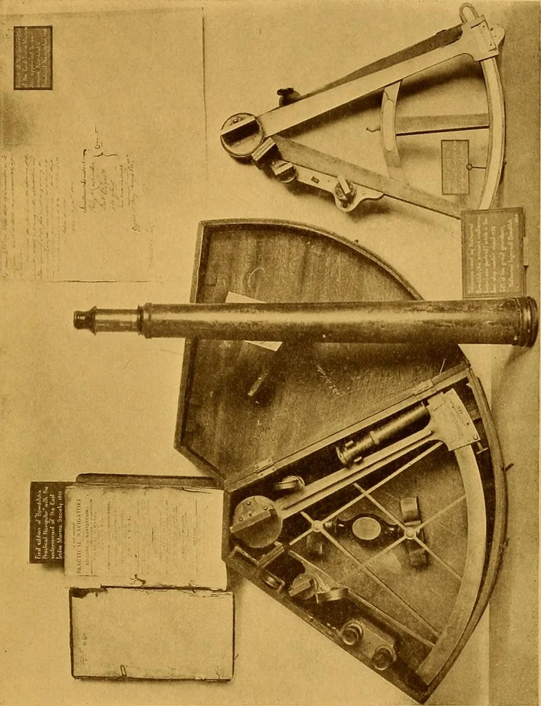 An illustration from The Marine room of the Peabody Museum of Salem, 1921, leaf 266