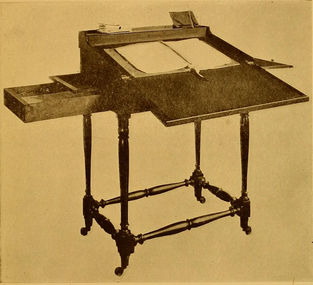 An illustration from The Marine room of the Peabody Museum of Salem, 1921, leaf 270